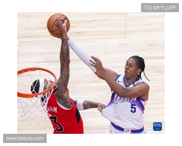 [NBA]巴恩斯22+12+6 猛龙战胜爵士.